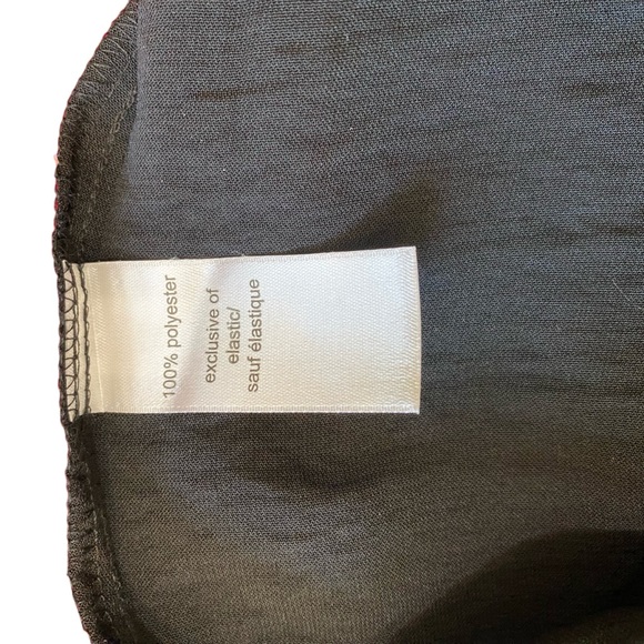 Maurice women’s large, long sleeve, black shirt, buttons, polyester, new, tags - Picture 7 of 8